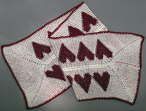 Heart-To-Heart Tapestry Shawl