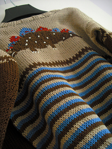Dangerous Dinosaur Sweater