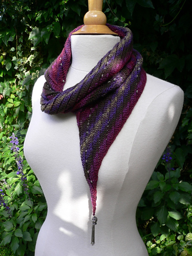 Knitting In Nature Beaded Moebius Cowl