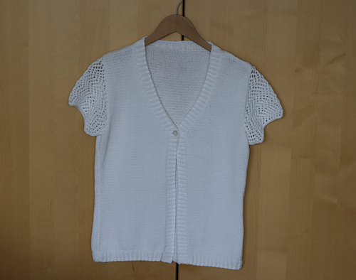 Design D - Lace Sleeve Cardie