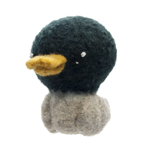 Felted Knit Duck