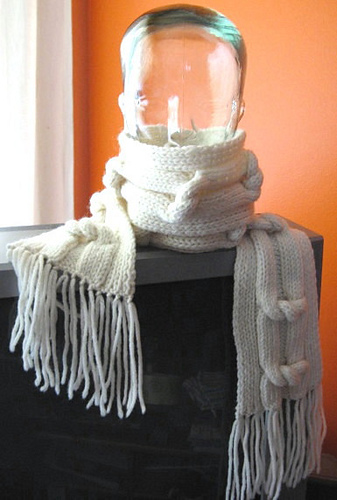 Twisted Ladder Scarf