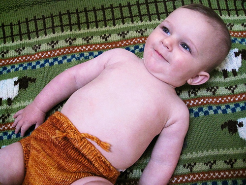 Sheepishly Cute Baby Blanket