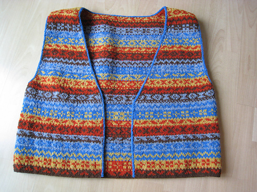 Camilla: A Fair Isle Vest