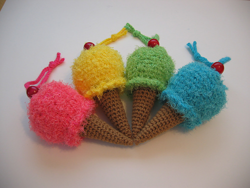 Ice Cream Cone Wristlet/Purse