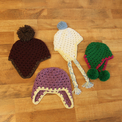 Q and E (Quick and Easy) Earflap Hat