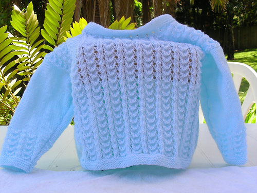 Sweet Shells Toddler Sweater