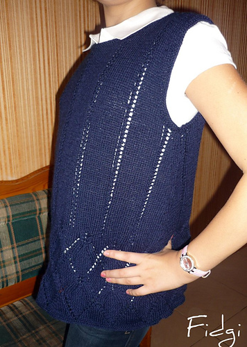 dress with ajour paths