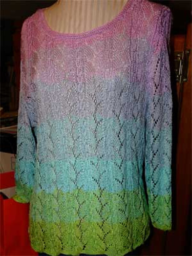 01 Pull ajouré
