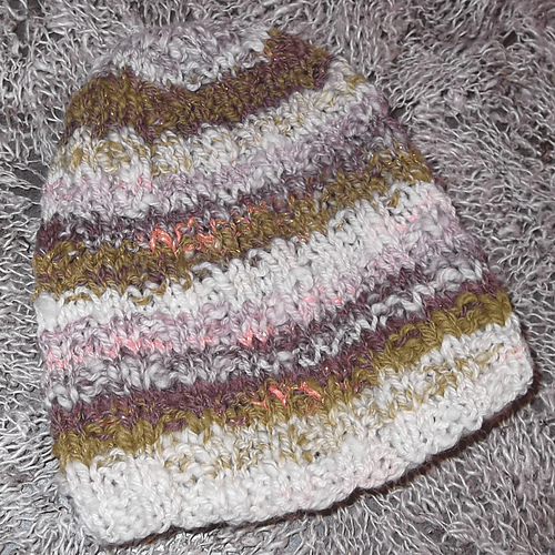 Ravelry Waffle Weave Baby Hat Pattern pattern by Jenn Wisbeck