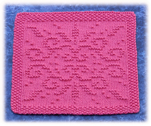 Flourish Design Dishcloth
