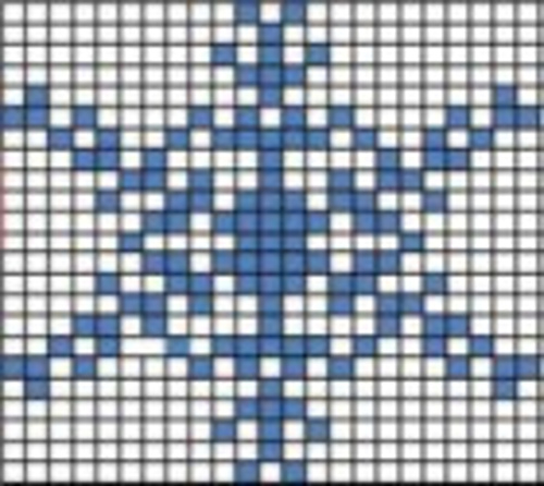 Six Pointed Snowflake Chart