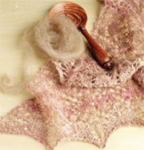 A Qiviut Shawlette