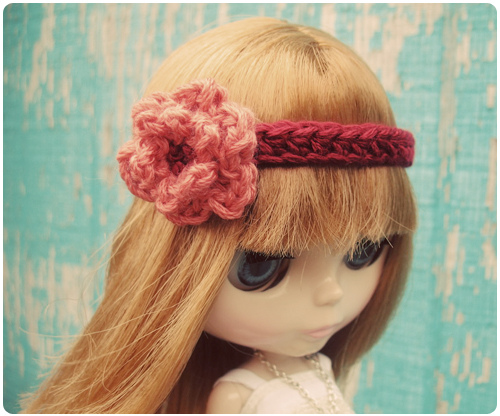 Blythe Flower Headband photo 1