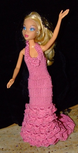 Flamenco Dress for 12" Doll