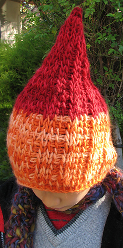 Gnome Hat - Tunisian Crochet pattern 
