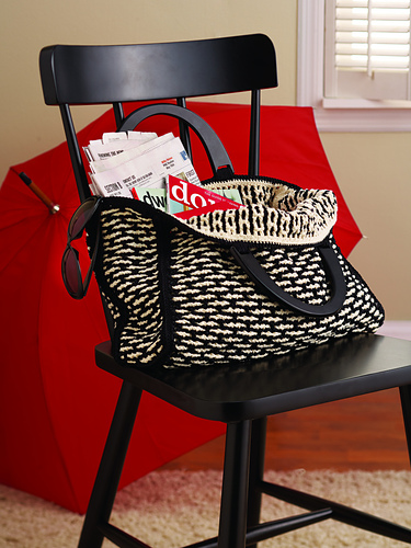 Two-Tone Business Tote