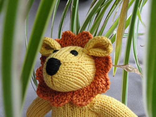 Little Lion Sock Critter photo 3