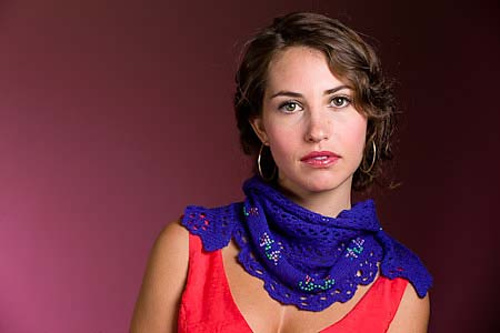 Folk Shawl Flowers