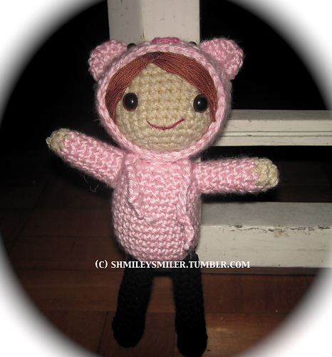 Seanna, the girl in the pig happy hoodie