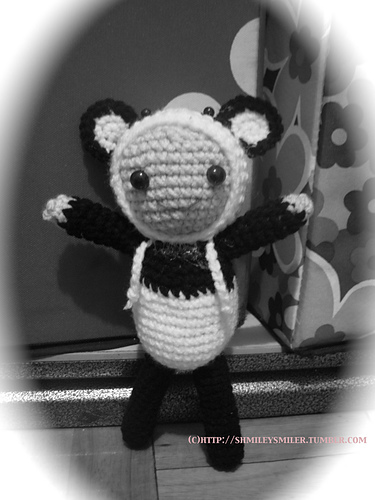 AMIGURUMI - Peyton, The Panda Girl