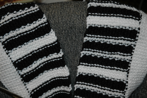 Ebony & Ivory A Piano Key Scarf