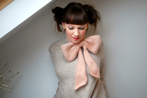 Bo Peep Skjerf - bytinyowlknitsFlickr