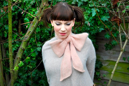 Bo Peep Skjerf - bytinyowlknitsFlickr