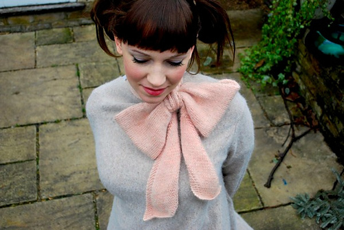 Bo Peep Skjerf - bytinyowlknitsFlickr
