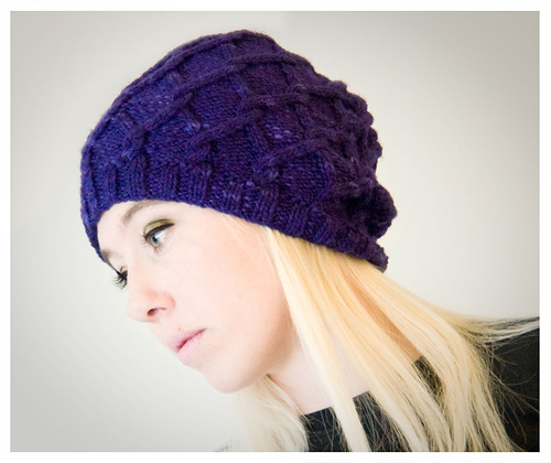 Diamond Slouchy Beanie