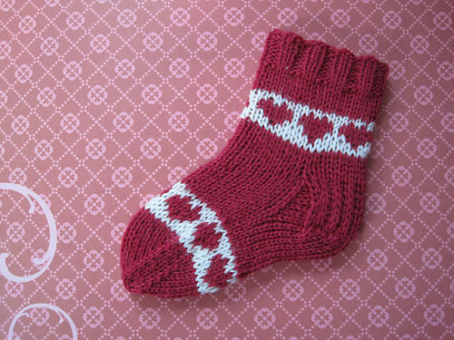 Be Mine Baby Socks