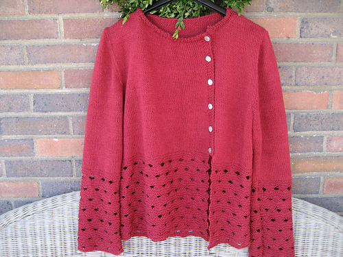 Crossed Stitch Cardigan