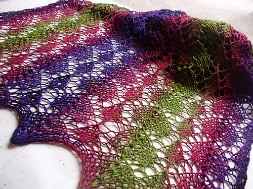 Fall Leaves Pooling Stole
