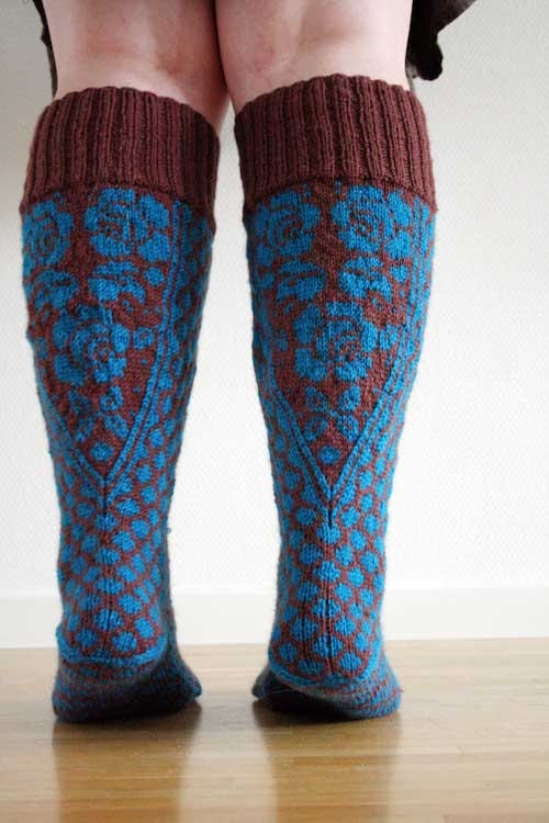 Spring Roses - in Vienna (the socks)