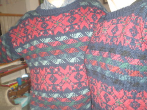 Family Snowflake Pullover - Adult