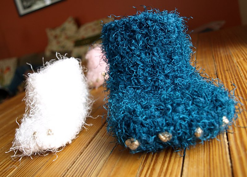 Monster Booties (Knit) Improved