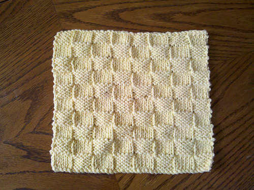 Checkered Dishcloth