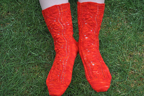 Firebird Lace Socks