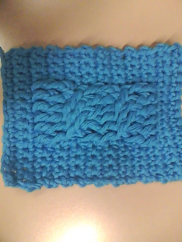 Stitch Pattern:  Six Stitch Cable