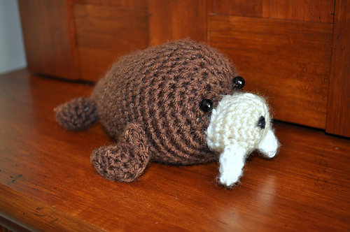 Little Amigurumi Walrus