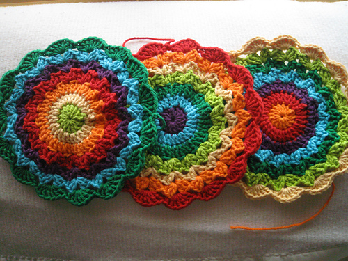 Blomster Potholders - bytenpenjenn