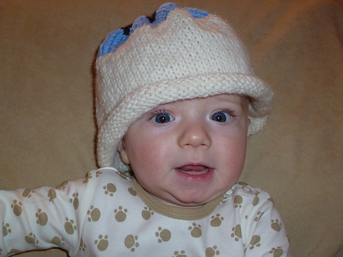 Baby Eyeball Hat