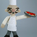 Pizza Pie Guy pattern 