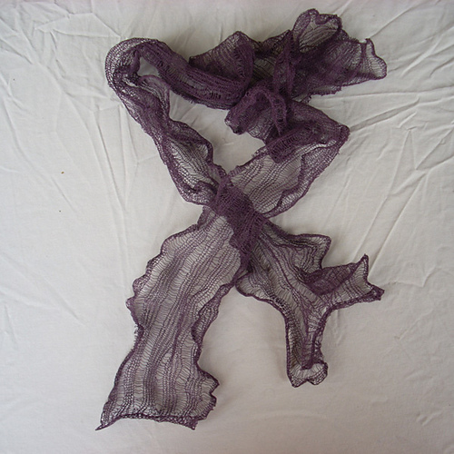 Stainless Steel Drop Stitch Scarf