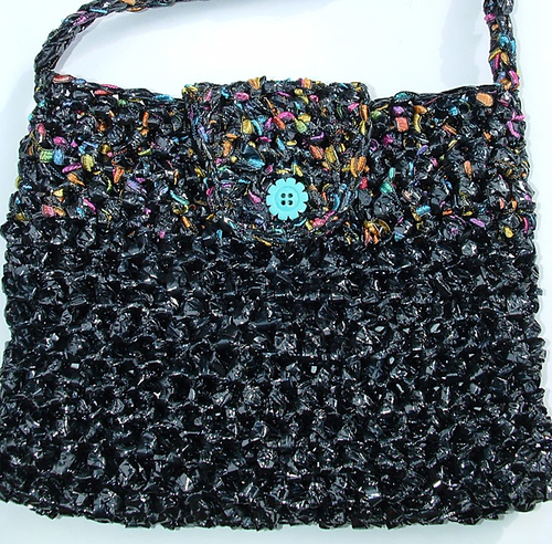 Recycled Video Tape Purse