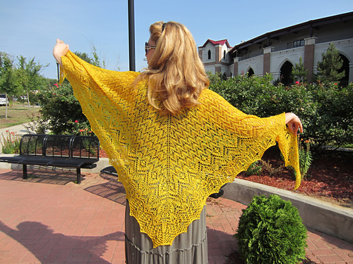 Firebird Shawl (Шаль "Жар-птица") photo 7