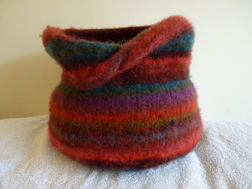 Felted Mobius Bowl
