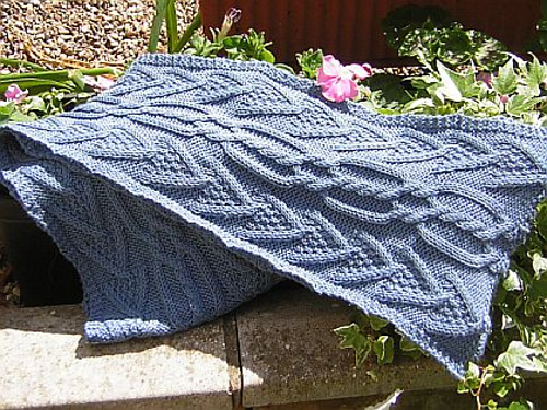 Mac's Cabled Scarf