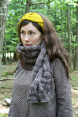 Ravelry Gigantic Cable Scarf Pattern By Jill Draper