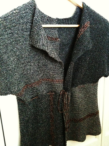 Habu Kit-68 Tsumugi 4-Panel French Silk Vest